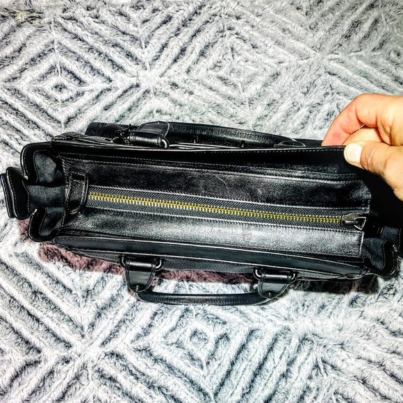 NWOT - COACH MATTE BLACK SWAGGER IN NUBUCK PEBBLE LEATHER (F34408) - Picture 9 of 12